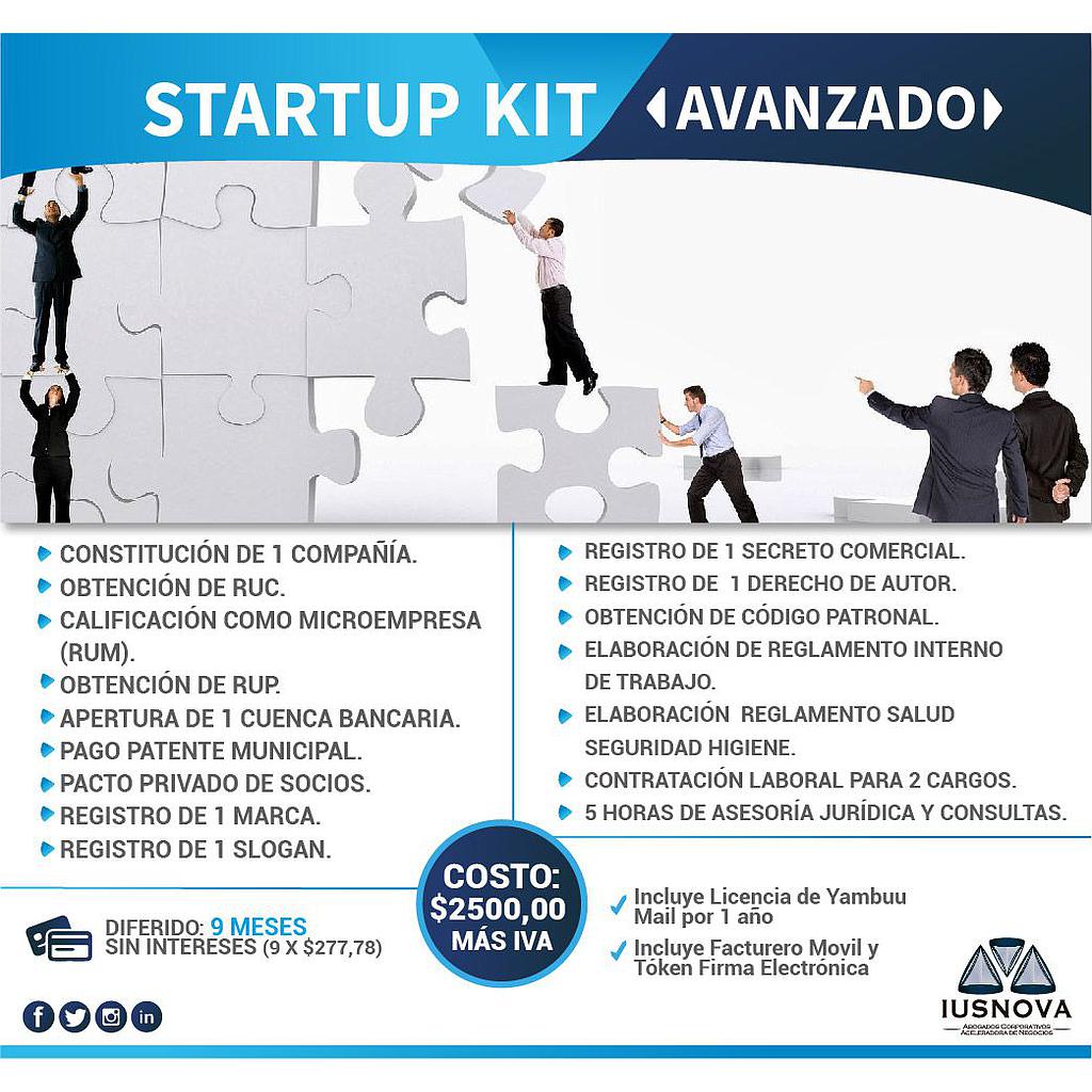 STARTUP KIT AVANZADO